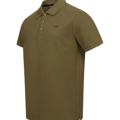 Blaser Solid Poloshirt Herren (Dunkel Oliv)