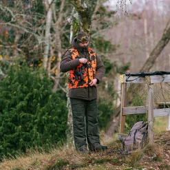 Blaser Top Heat Bib 2L Hose Herren (Olive Mélange/Schwarz)