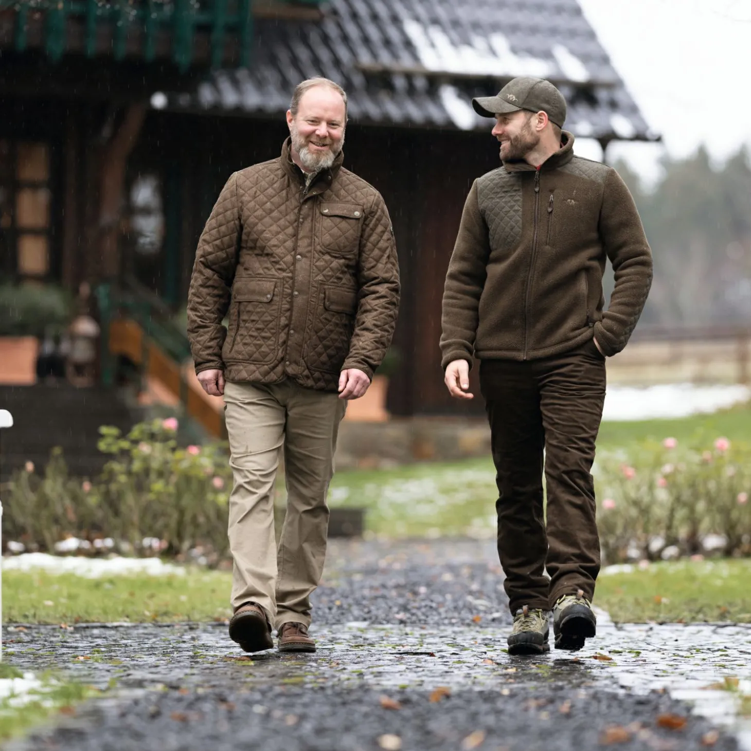 Blaser Vintage Jacke Miles Herren (Dunkelbraun Mélange)