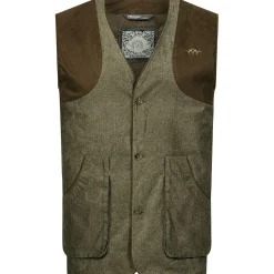 Blaser Wing Weste Vintage Herren (Olive Mélange/Schwarz)