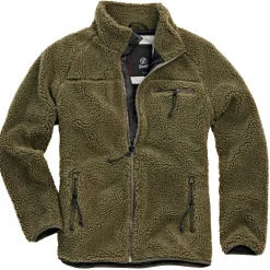 Brandit Teddyfleece Jacket Herren (Olive)