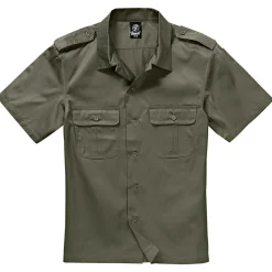 Brandit US Shirt Short Sleeve Herren (Olive)