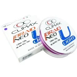 Climax Angelschnur iBraid U-Light (fluopurple, 135 m)