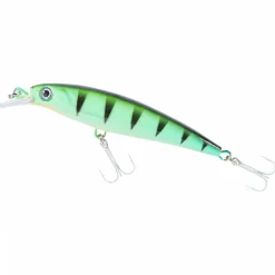 Colonel Wobbler UV Striker Minnow (Green Firetiger)