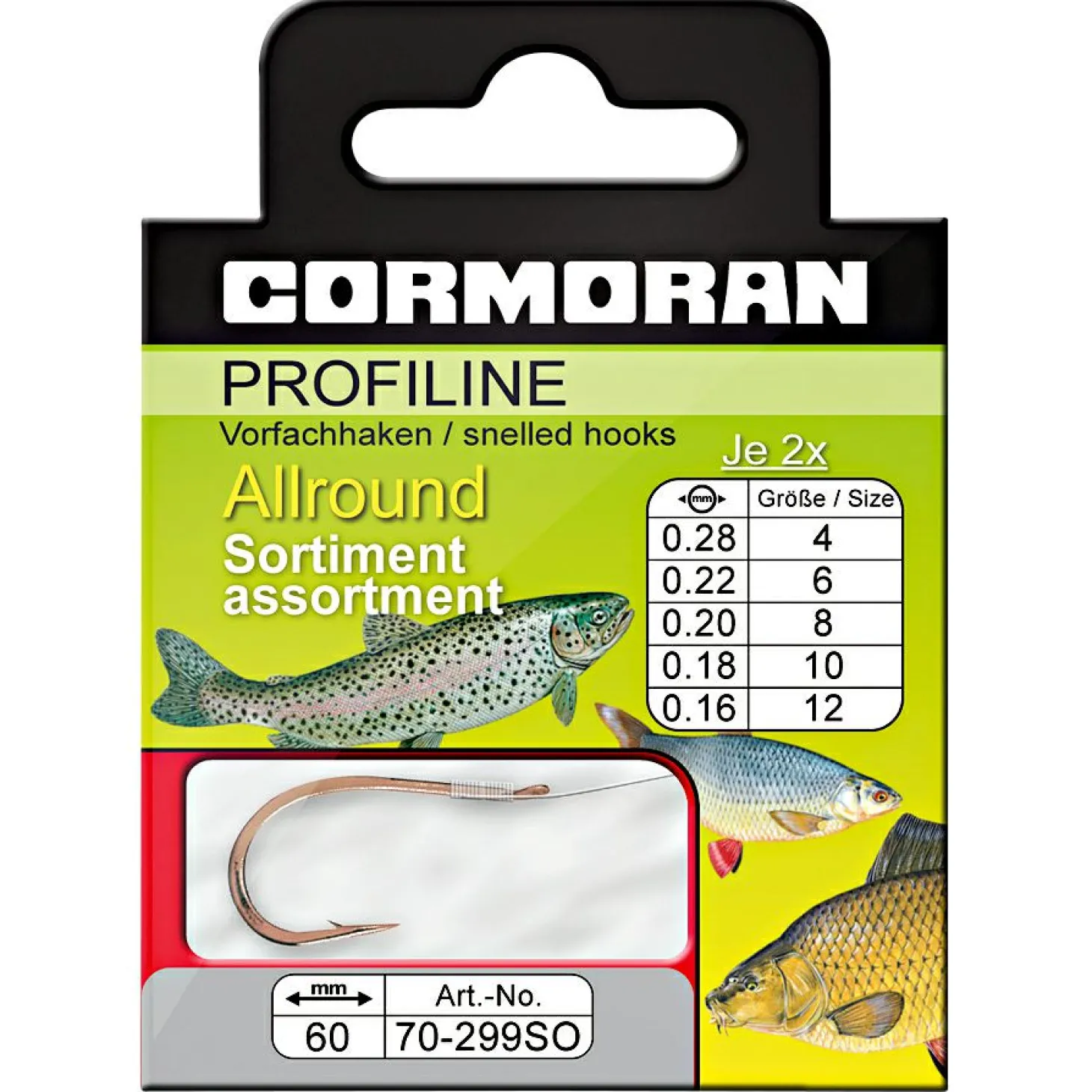 Cormoran Allroundhaken Profiline Sortiment (299SO)