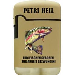 Curly & Smooth Feuerzeug Easy Touch Forelle