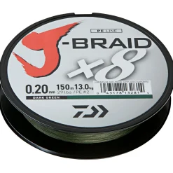 Daiwa Angelschnur J-Braid (dunkelgrün)