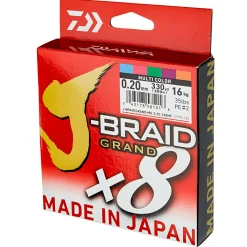 Daiwa Angelschnur J-Braid Grand X8 (multi-color, 300 m)