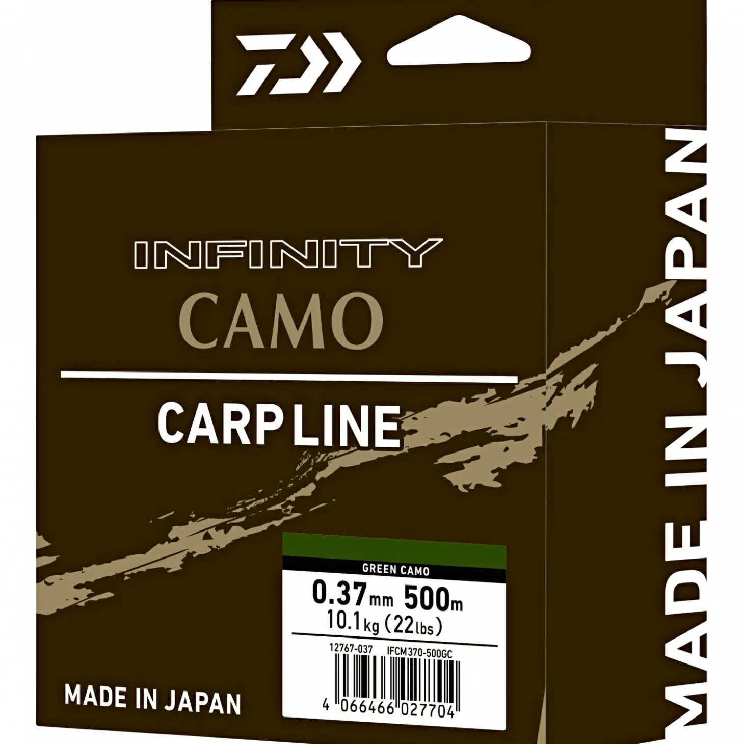 Daiwa Infinity Camo (Grün Camo, 500 m)