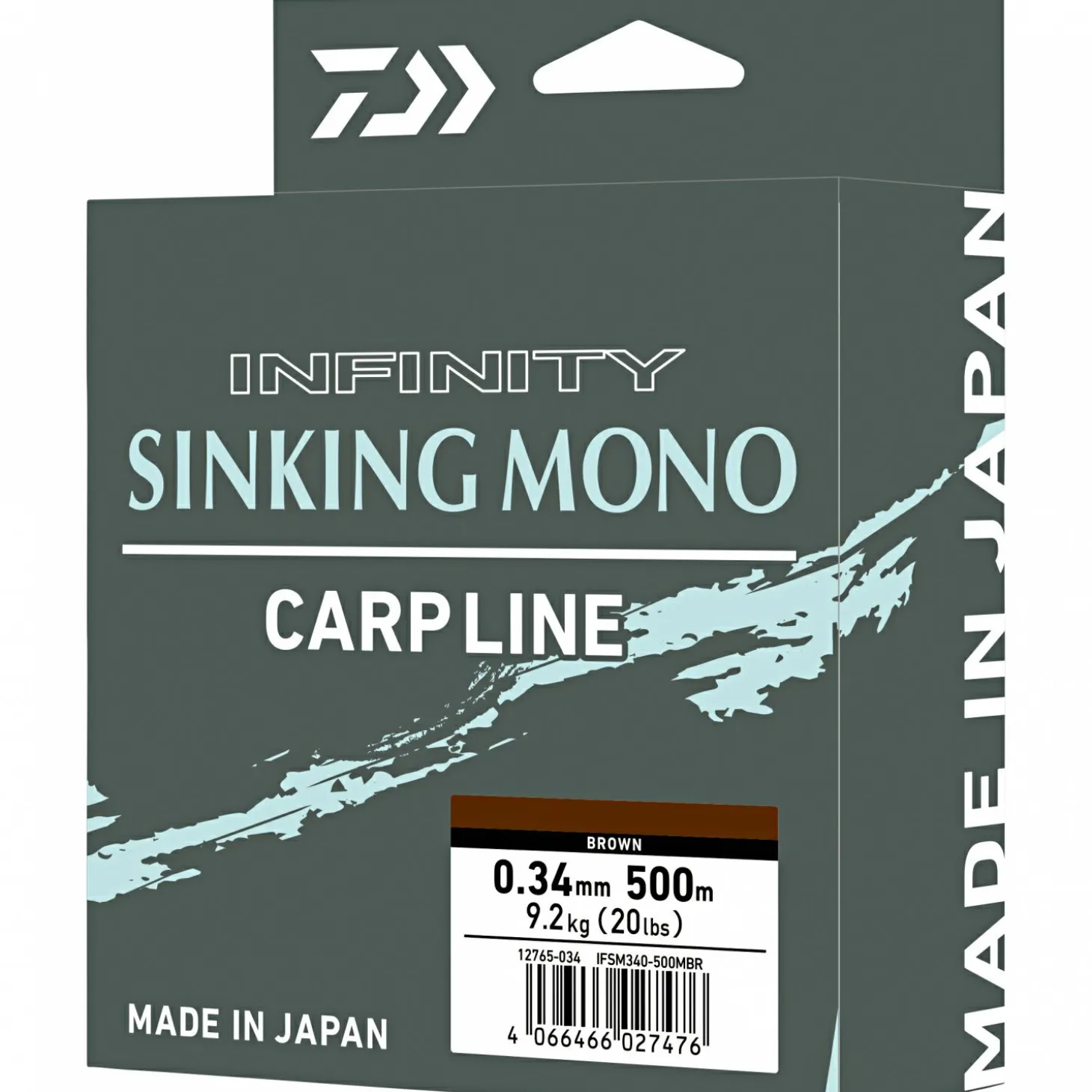Daiwa Infinity Sinking Mono (Dunkel Oliv, 790-1540 m)