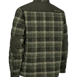 Deerhunter Elbert gefütterte Hemdjacke Herren (Green Check)