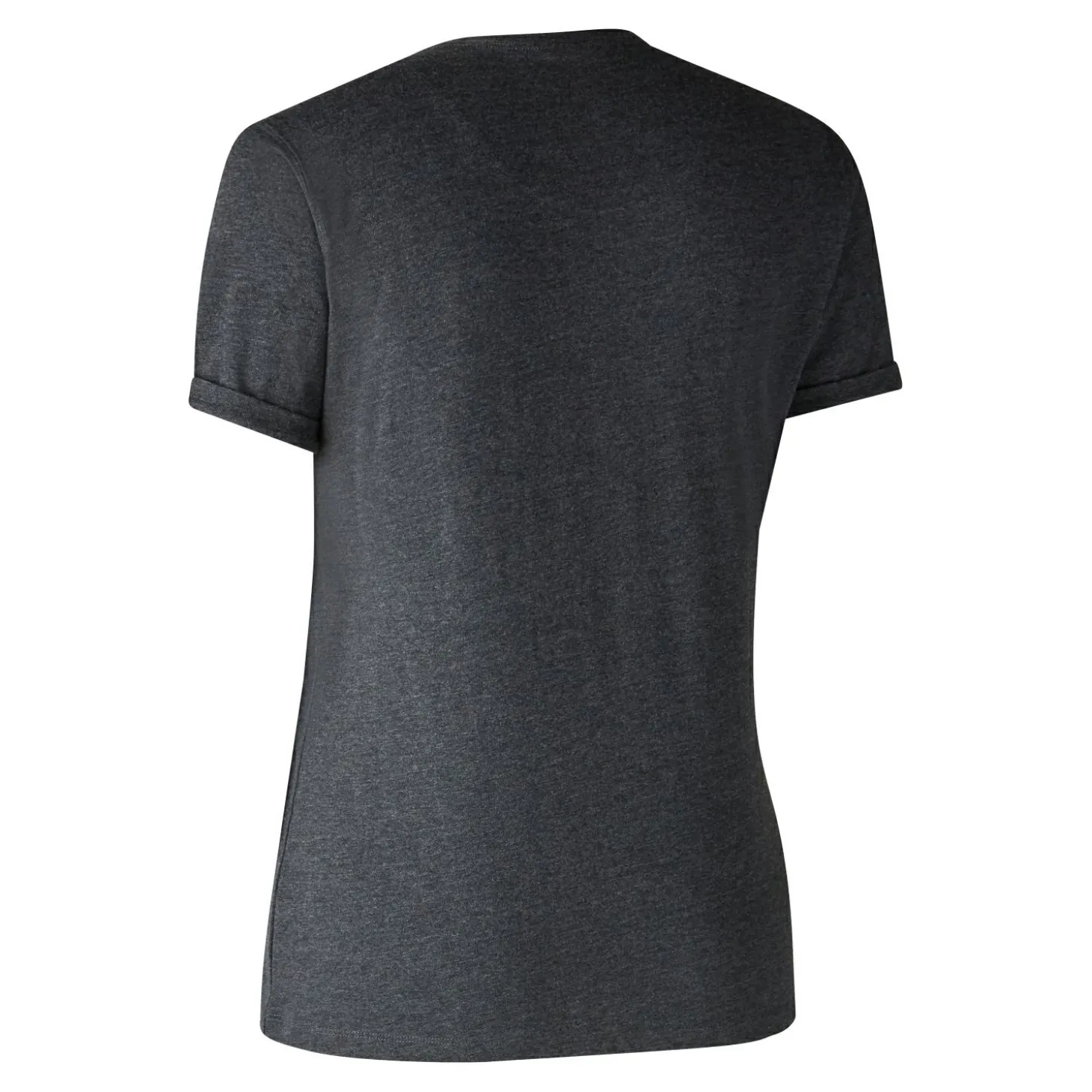 Deerhunter 2er-Pack Ladies Basis T-Shirts Damen (Adventure Green Melange)