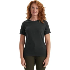 Deerhunter 2er-Pack Ladies Basis T-Shirts Damen (Adventure Green Melange)
