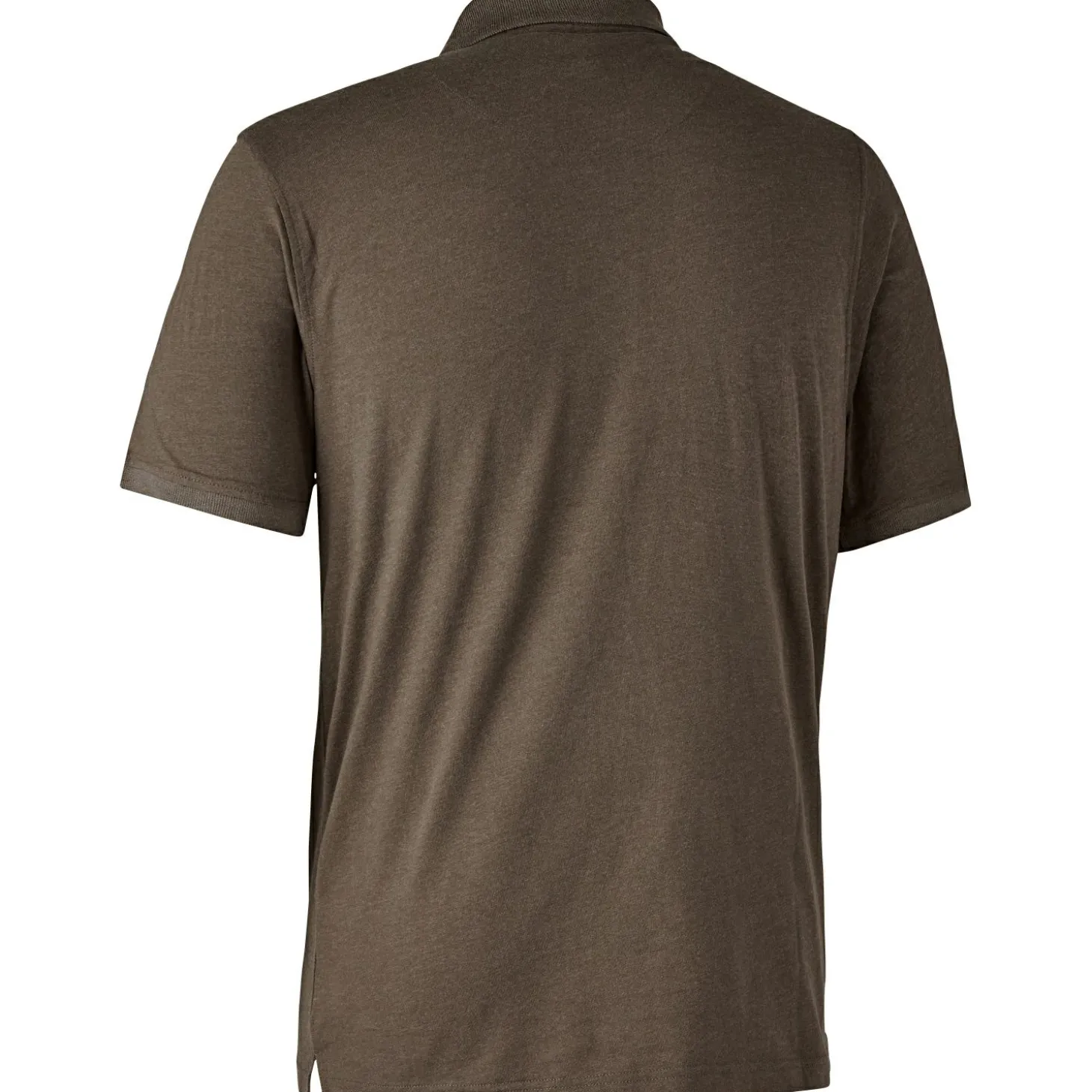 Deerhunter Gunnar Polo Hemd Herren (Brown Leaf Melange)