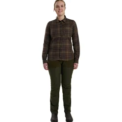 Deerhunter Lady Emery Hemd Damen (Green Check)