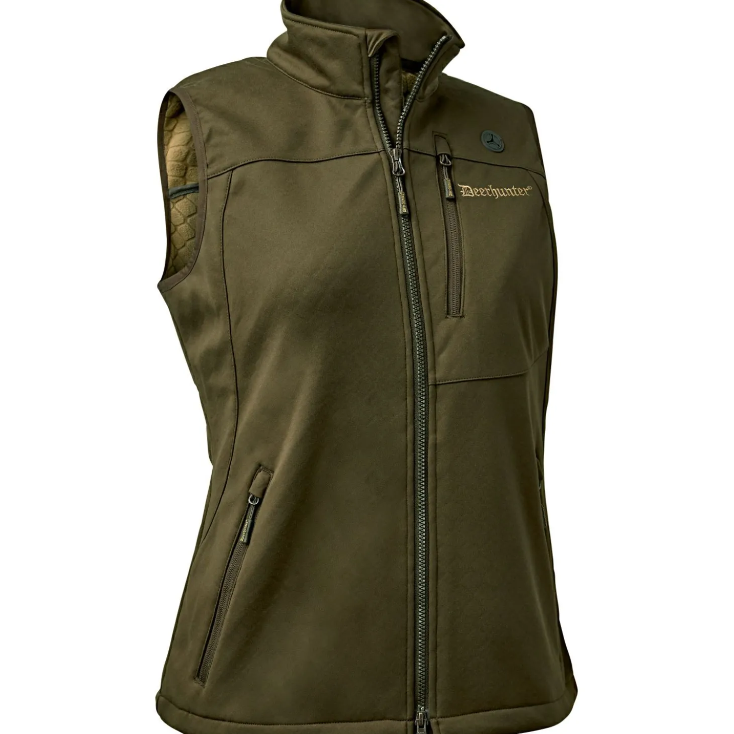 Deerhunter Lady Excape Softshell Weste Damen (Art Green)