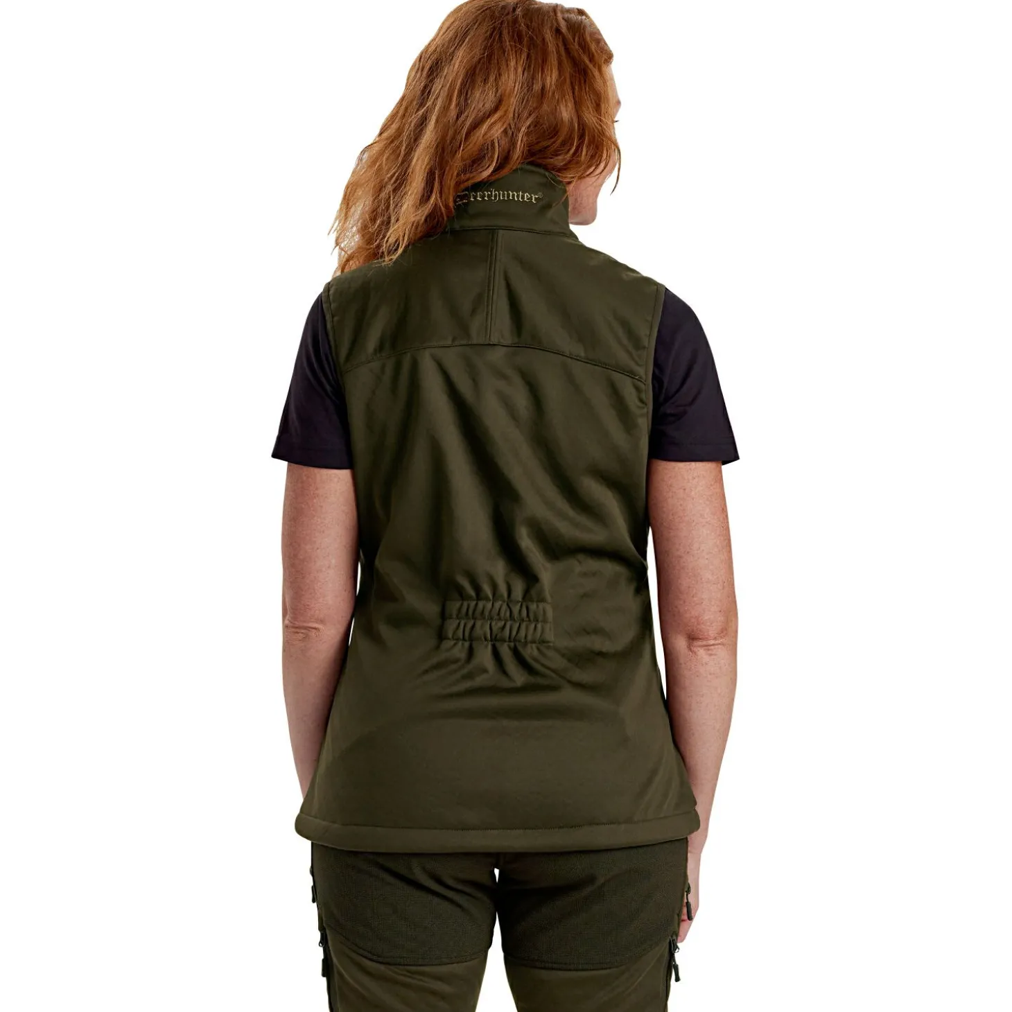Deerhunter Lady Excape Softshell Weste Damen (Art Green)