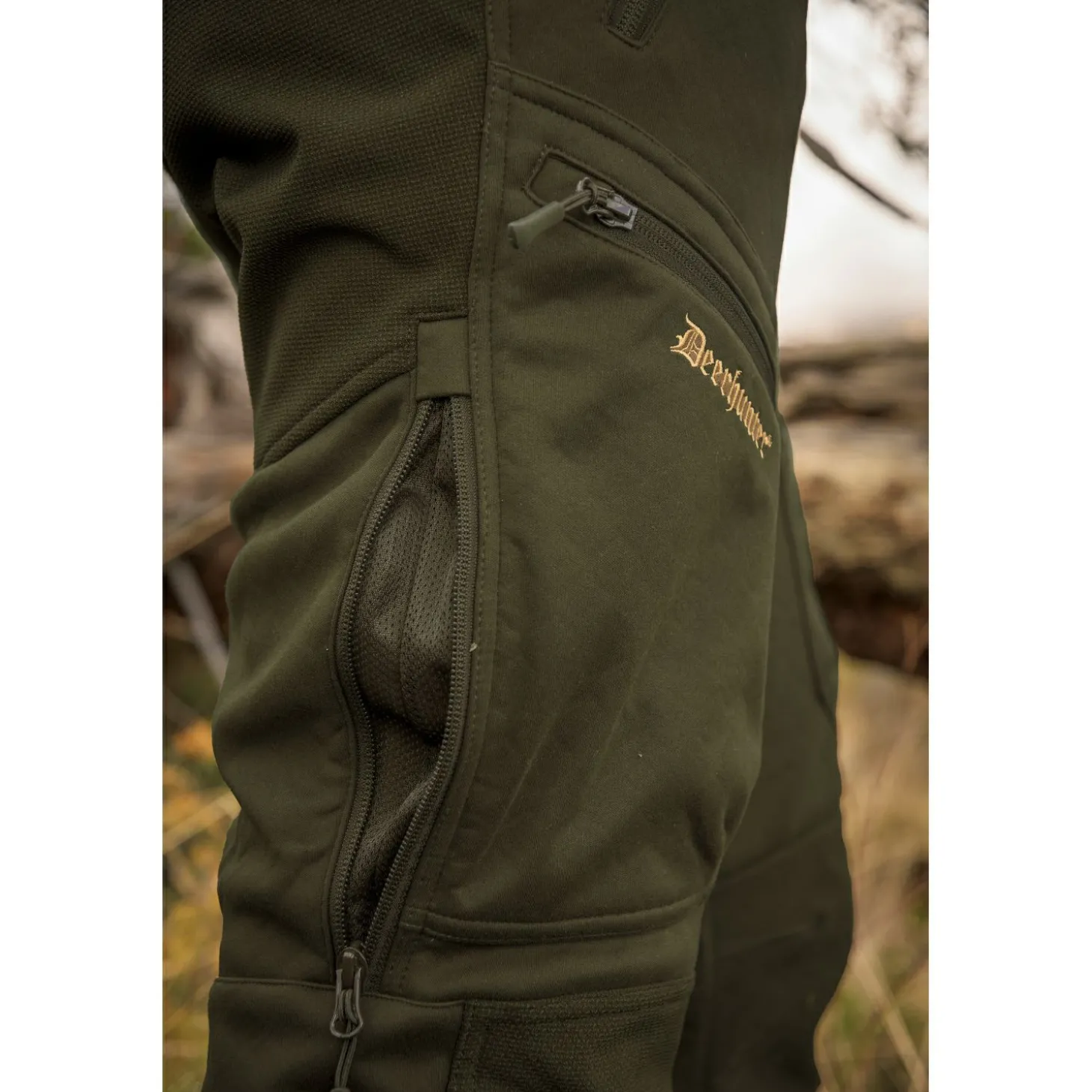 Deerhunter Lady Excape Softshell Hose Damen (Art Green)