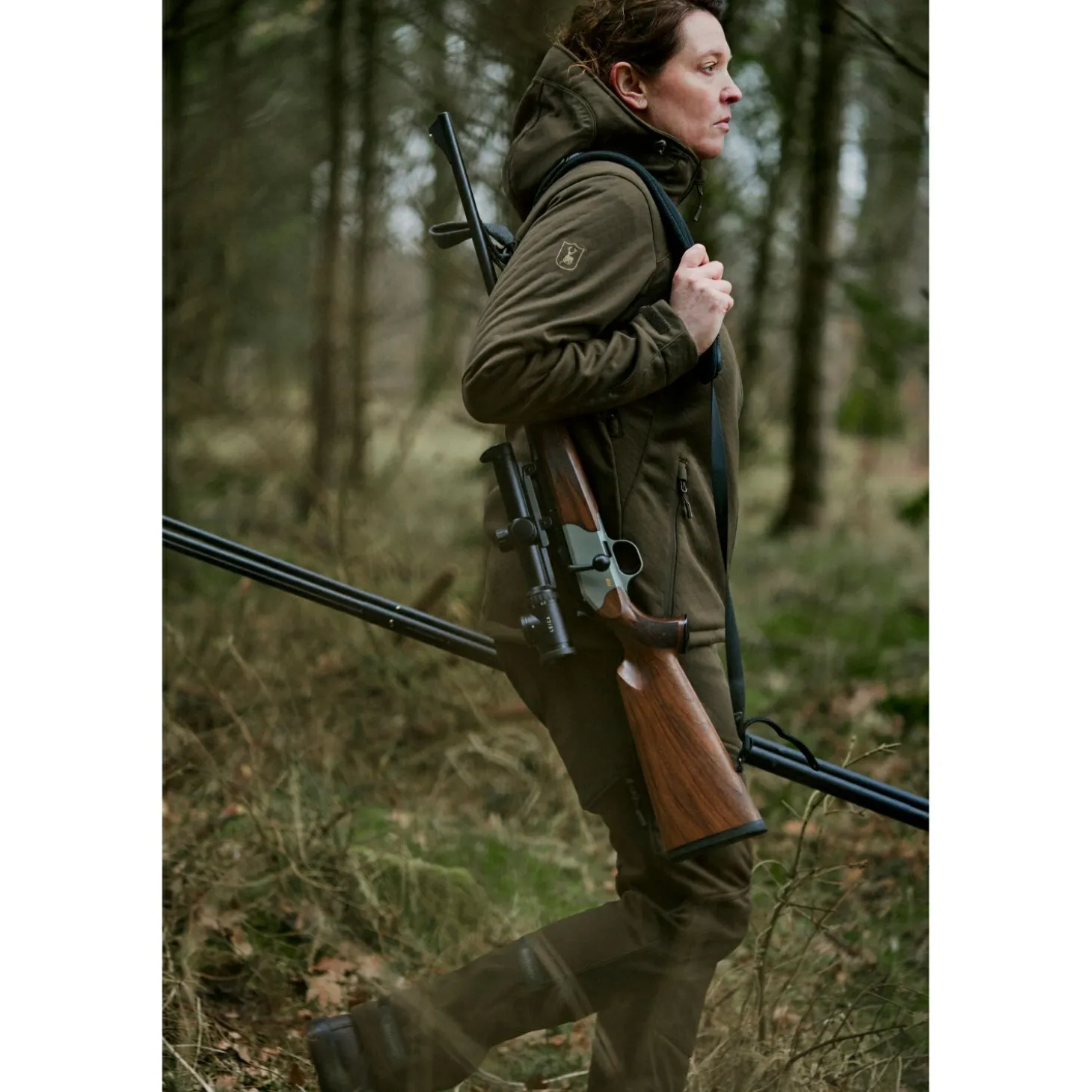 Deerhunter Lady Excape Softshell Hose Damen (Art Green)