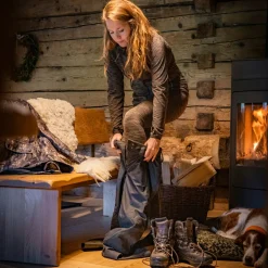 Deerhunter Lady Insulated Leggings Damen (Brown Melange)