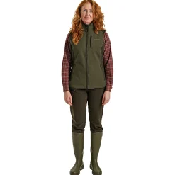 Deerhunter Lady Pam Bonded Fleeceweste Damen (Graphite Green)