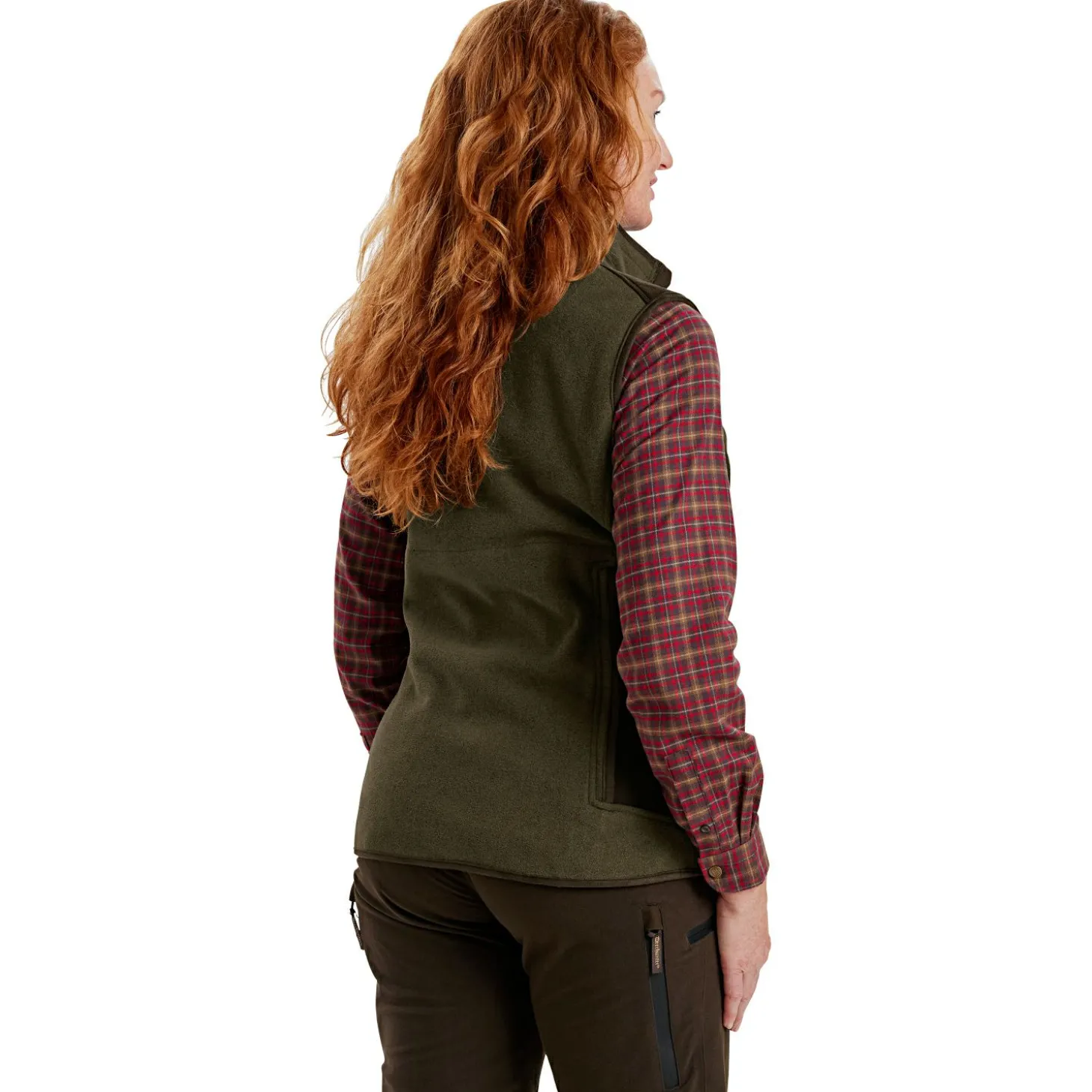 Deerhunter Lady Pam Bonded Fleeceweste Damen (Graphite Green)
