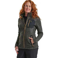 Deerhunter Lady Sarek Strickjacke Damen (Dark Grey Melange)