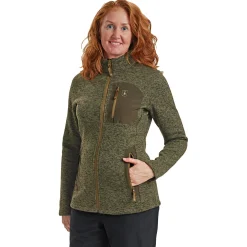 Deerhunter Lady Sarek Strickjacke Damen (Olive Night Melange)