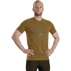 Deerhunter Logo T-Shirt Herren (Butternut)