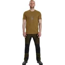 Deerhunter Logo T-Shirt Herren (Butternut)