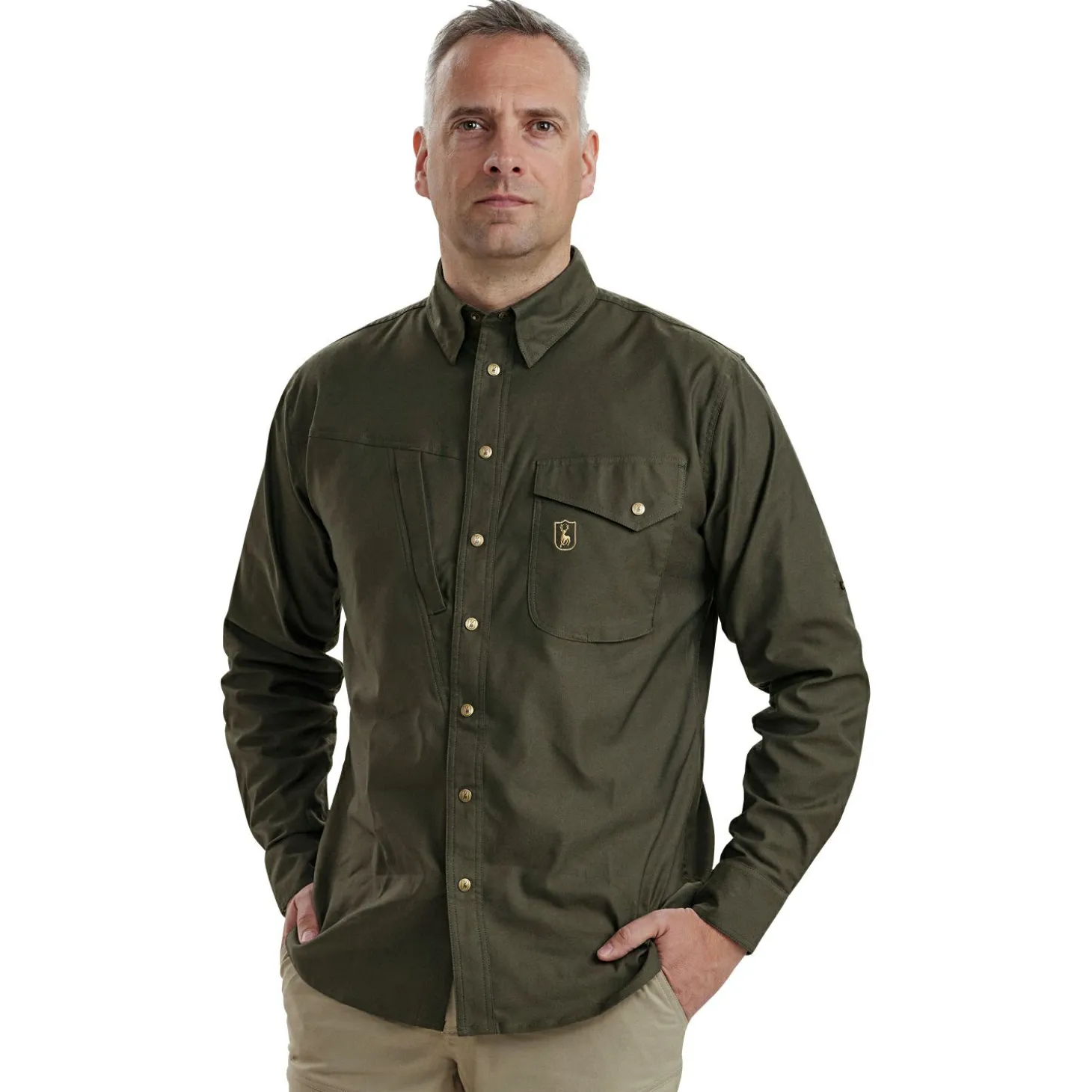 Deerhunter Matobo Hemd Herren (Forest Green)