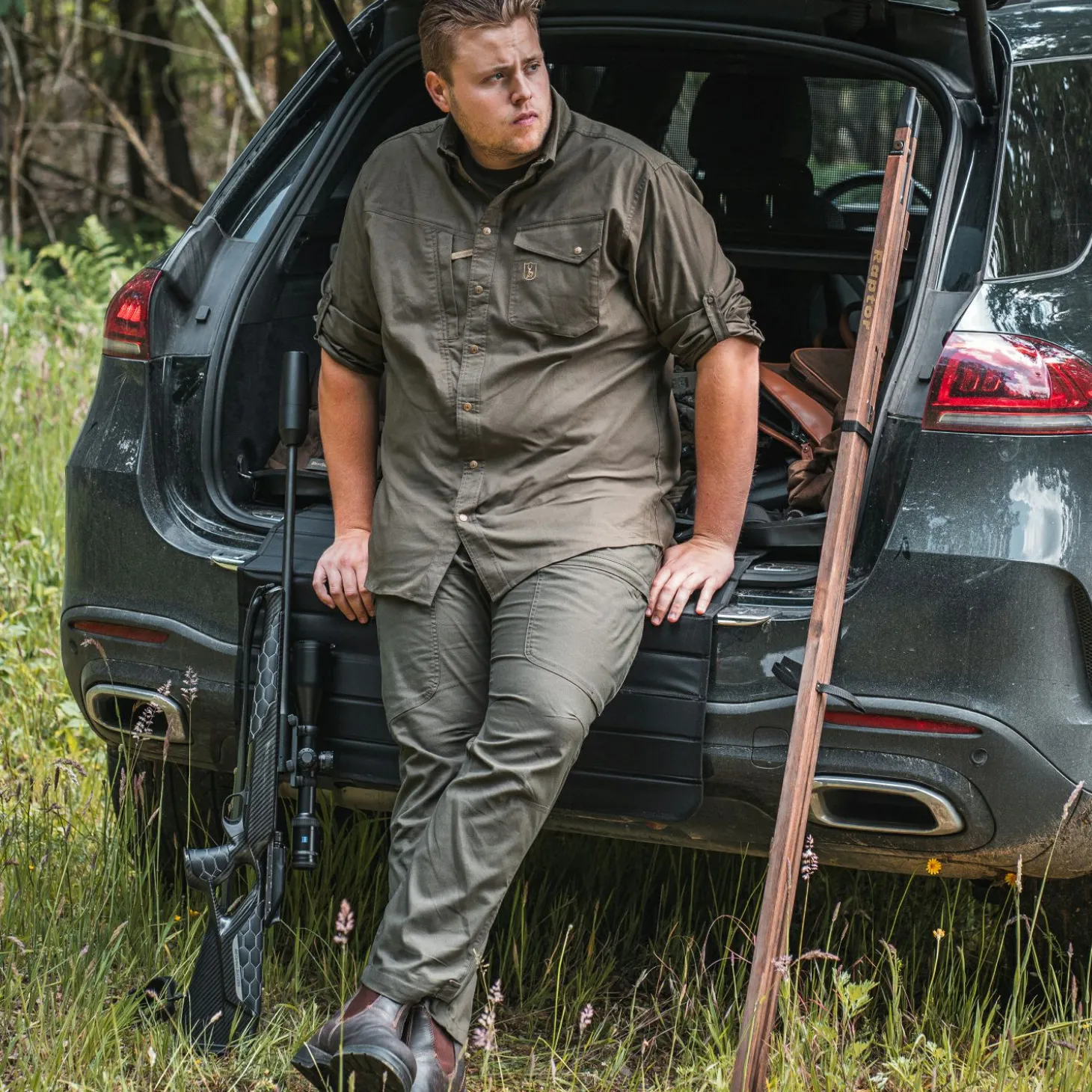 Deerhunter Matobo Hemd Herren (Forest Green)