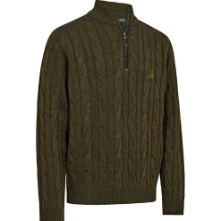 Deerhunter Randall ½-Zip Strickpullover Herren (Art Green)