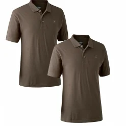 Deerhunter Strykari 2er-Pack Polo-Shirts Herren (Adventure Green)