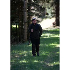 Deerhunter Strykari Jagdhose Herren (Brown Leaf)