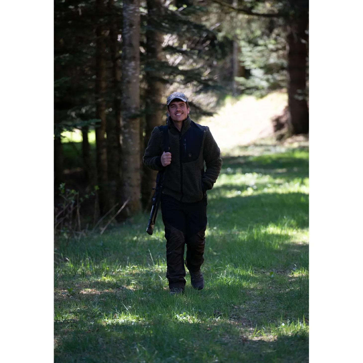 Deerhunter Strykari Jagdhose Herren (Brown Leaf)