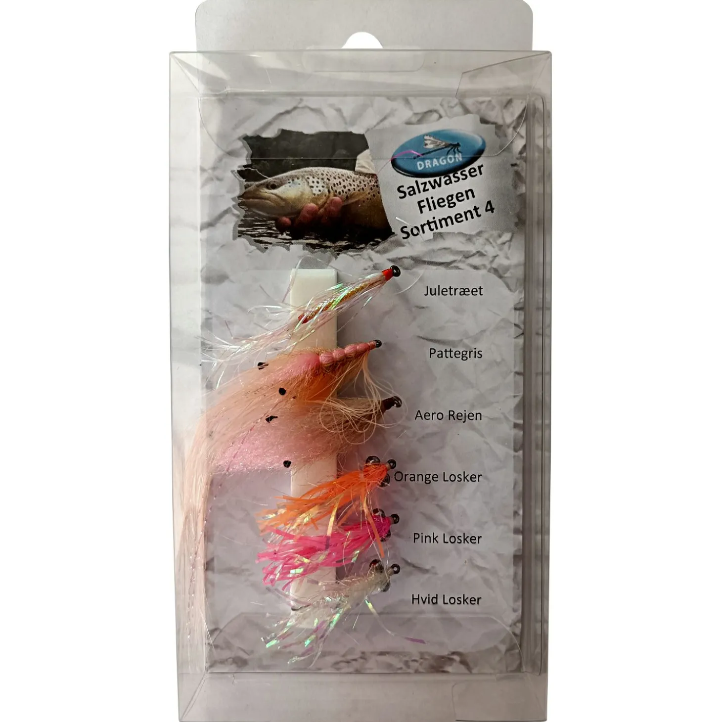 Dragon Salzwasser-Fliegensortiment (Ausführung 4)