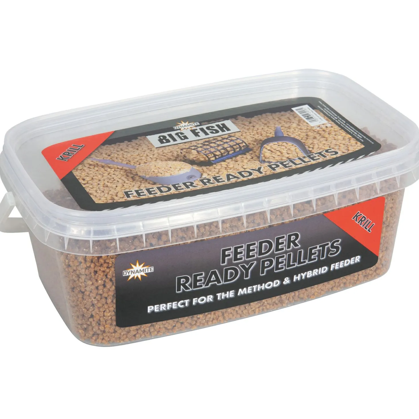 Dynamite Big Fish Feeder Ready Pellets (red/krill)