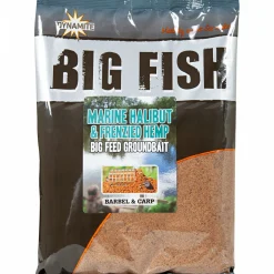 Dynamite Big Fish Groundbaits (Marine Halibut & Hemp)