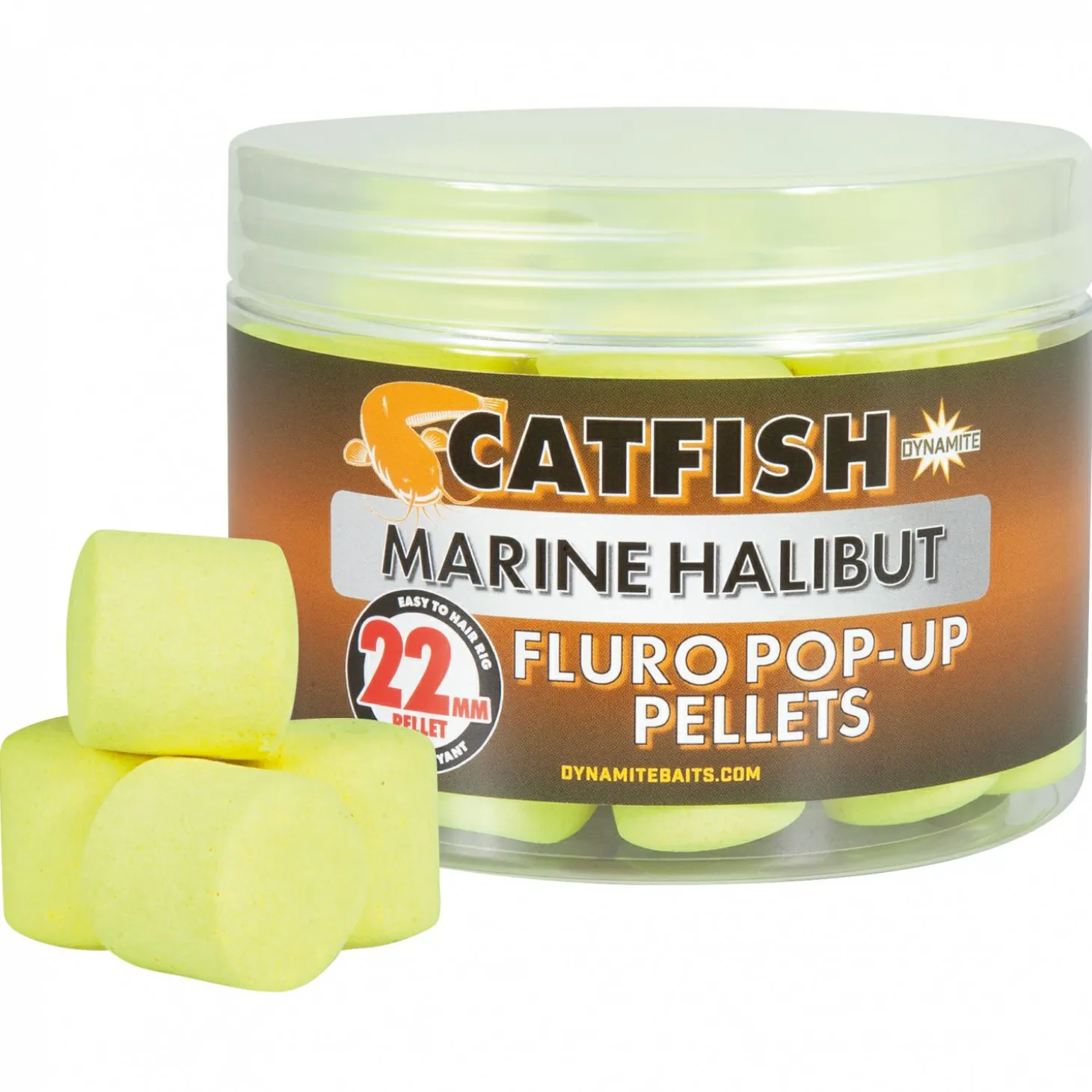Dynamite Marine Halibut Hook Pellets (Fluo Pop Ups)