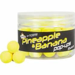 Dynamite N-Ticers Hookbaits (Pineapple & Banana/gelb)