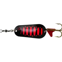 Effzett Blinker Standard Spoon (Fluo Red/Black UV)