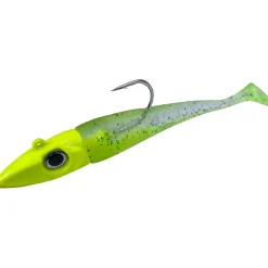 Eisele Gummifisch Flexxxi Mini mit Twitcher (lemon UV)