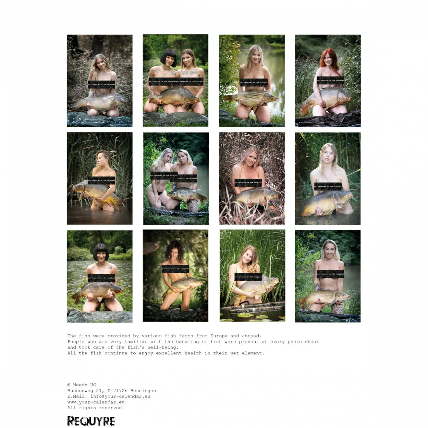 Erotischer Kalender "Carp Girls" 2026