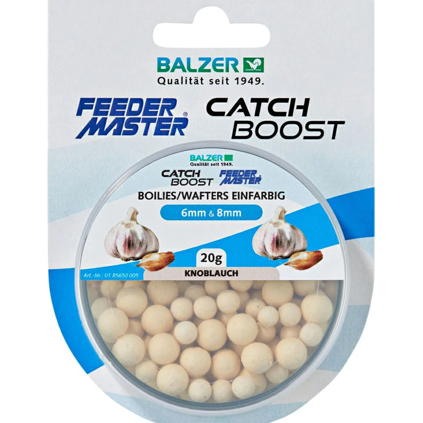 Feedermaster Einfarbige Boilies (Knoblauch)