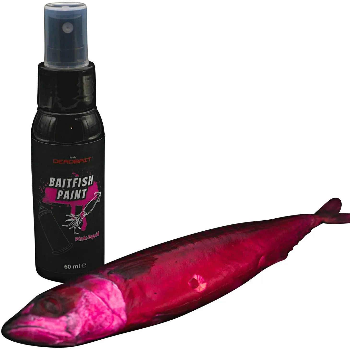 FishEx Deadbait Baitfish PAINT, Pink Squid