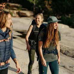 Fjällräven Abisko Trekking Tights HD W Damen (Deep Forest)