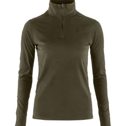 Fjällräven Keb Skare Half Zip W Damen (Dark Olive)