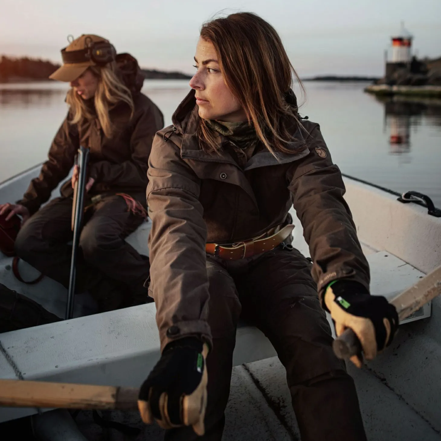 Fjällräven Lappland Forest Hybrid Jacket W Damen (Dark Olive)