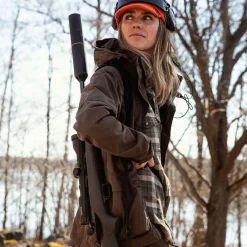 Fjällräven Lappland Forest Hybrid Jacket W Damen (Dark Olive)